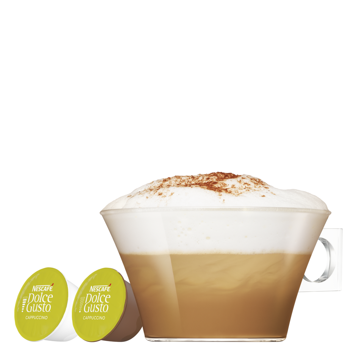 Набор кофе в капсулах Nescafe Dolce Gusto Cappuccino 48 шт. 559.2 г (3 пак. x 16 шт. 186.4 г) - фото 3