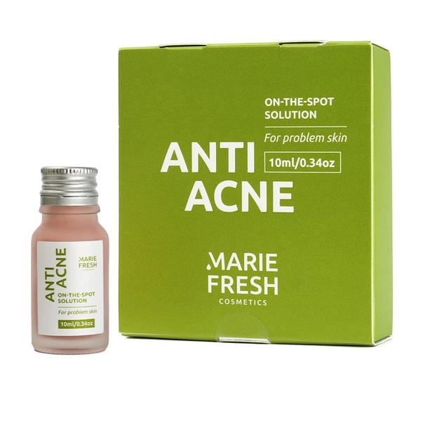 Точковий засіб Marie Fresh Cosmetics Anti Acne для проблемної шкіри 10 мл - фото 2