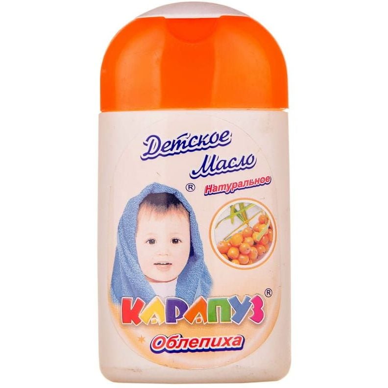 Натуральна дитяча олія Карапуз Обліпиха, 100 мл - фото 1