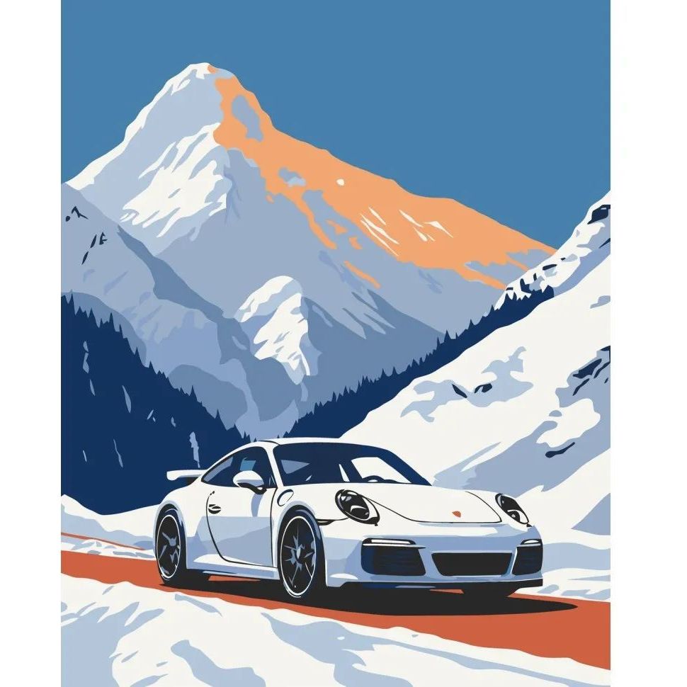 Картина за номерами ArtCraft Porsche 911 40x50 см (12505-AC) - фото 1