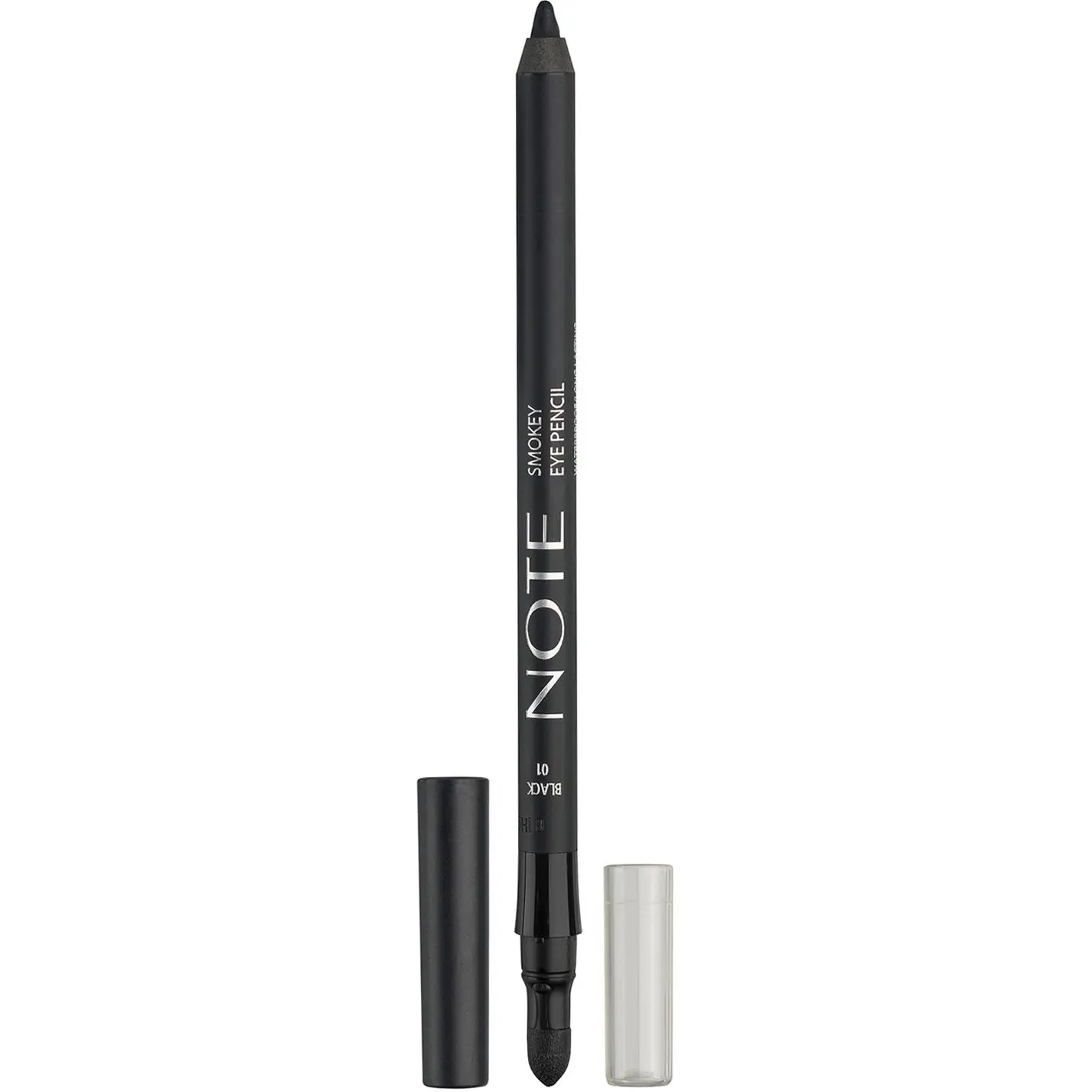 Олівець для очей Note Cosmetique Smokey Eye Pencil відтінок 1 (Black) 1.2 г - фото 6