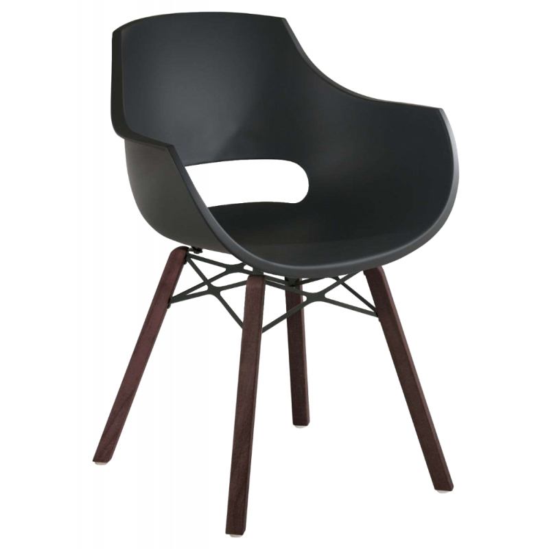 Кресло Papatya Opal Wox Iroko, матовый серый (4823052301323) - фото 1