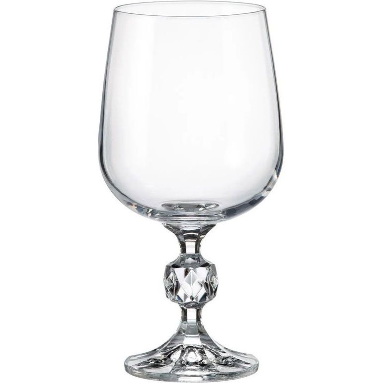 Фото - Склянка Crystalite Bohemia Набір келихів для вина  Klaudie, 340 мл, 6 шт. (4S149/00 