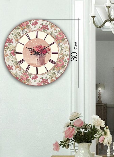 Настінний годинник Art-Life Collection, 30x30 см, різнобарв'я (4А-8-30х30) - фото 1