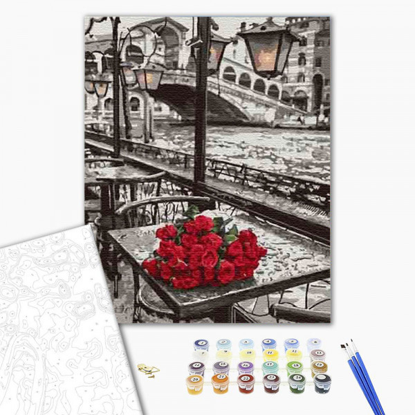 Картина по номерам ArtCraft Розы Венеции 40x50 см (11320-AC) - фото 4