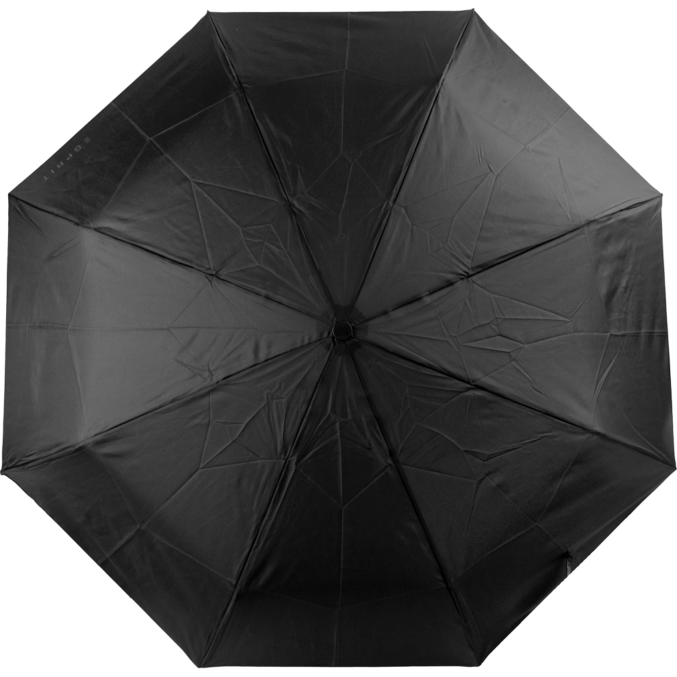 Женский складной зонтик механический Esprit 96 см черный - фото 1