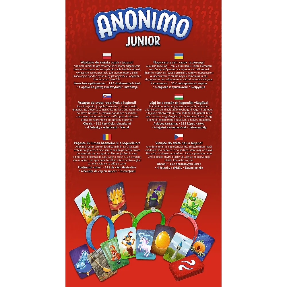 Настольная игра Trefl Anonimo Junior - фото 3