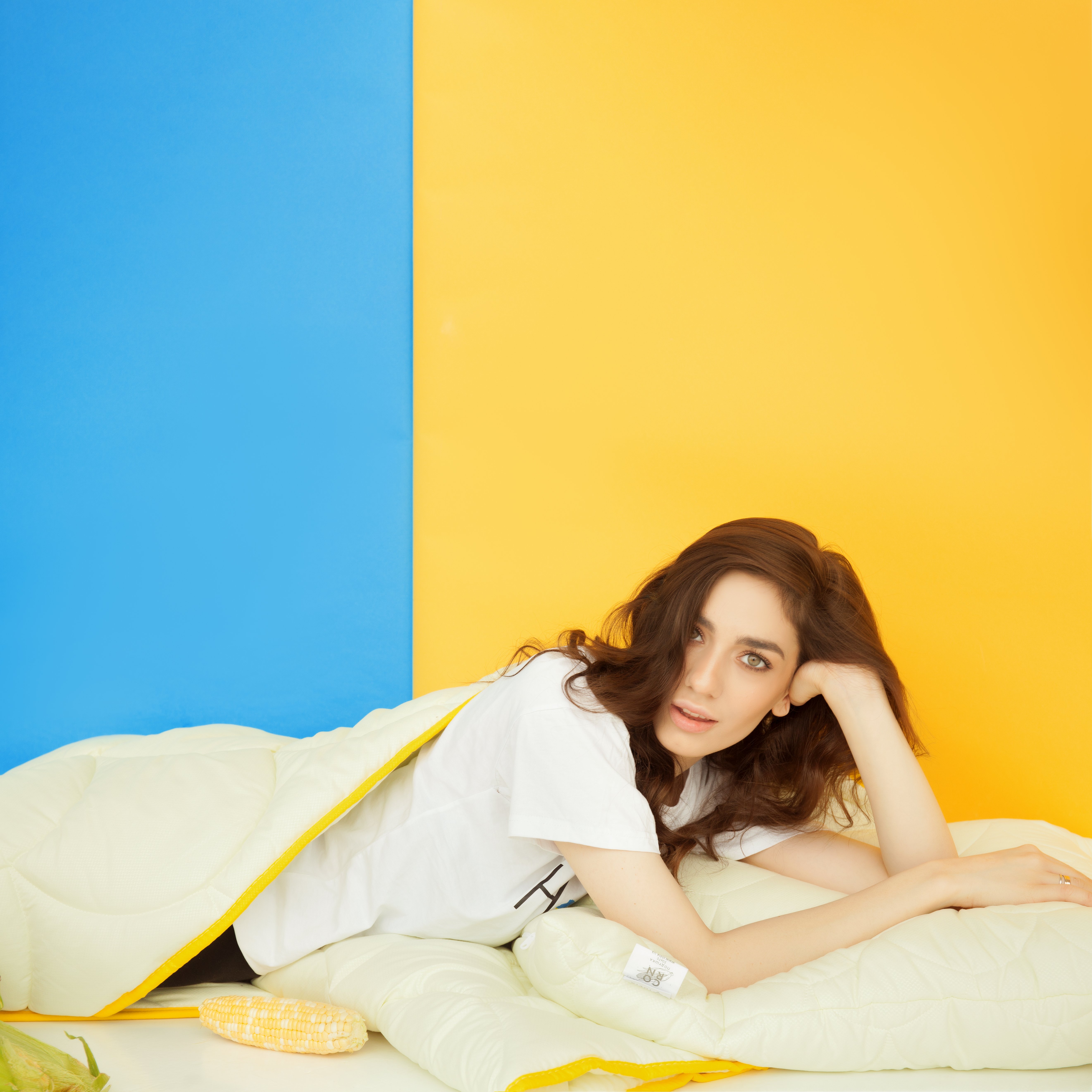 Одеяло зимнее Ideia Popcorn, полуторный, 200х140 см, молочный (8-35036 молоко) - фото 11