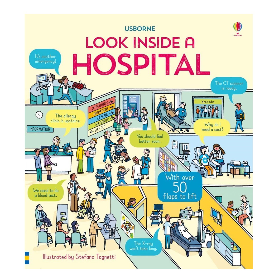 Look Inside a Hospital - Katie Daynes, Zoe Fritzі, англ. язык (9781474948166) - фото 1