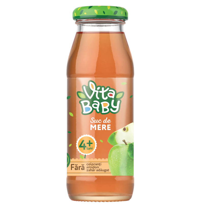 Сок Vita Baby яблочный, без добавления сахара, 175 мл - фото 1