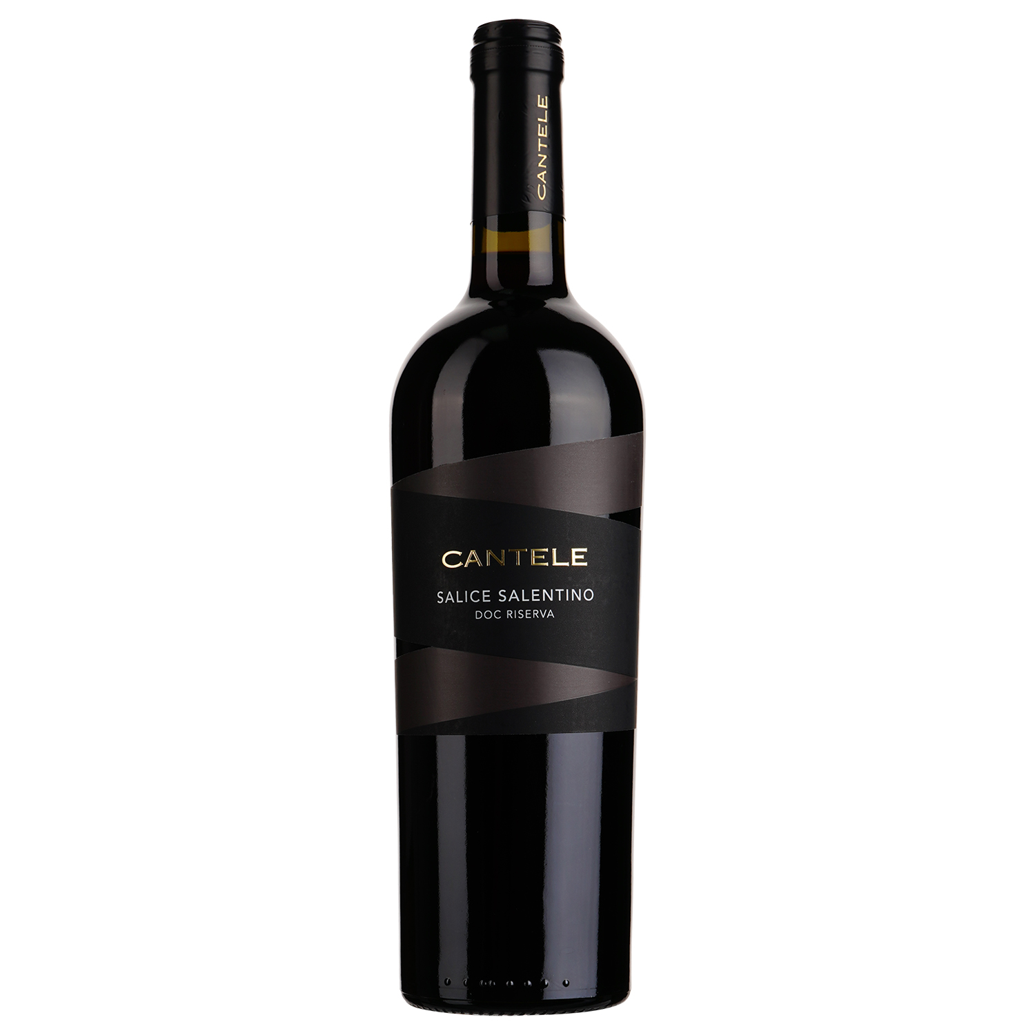 Вино Cantele Salice Salentino Riserva, красное, сухое, 0,75 л - фото 1