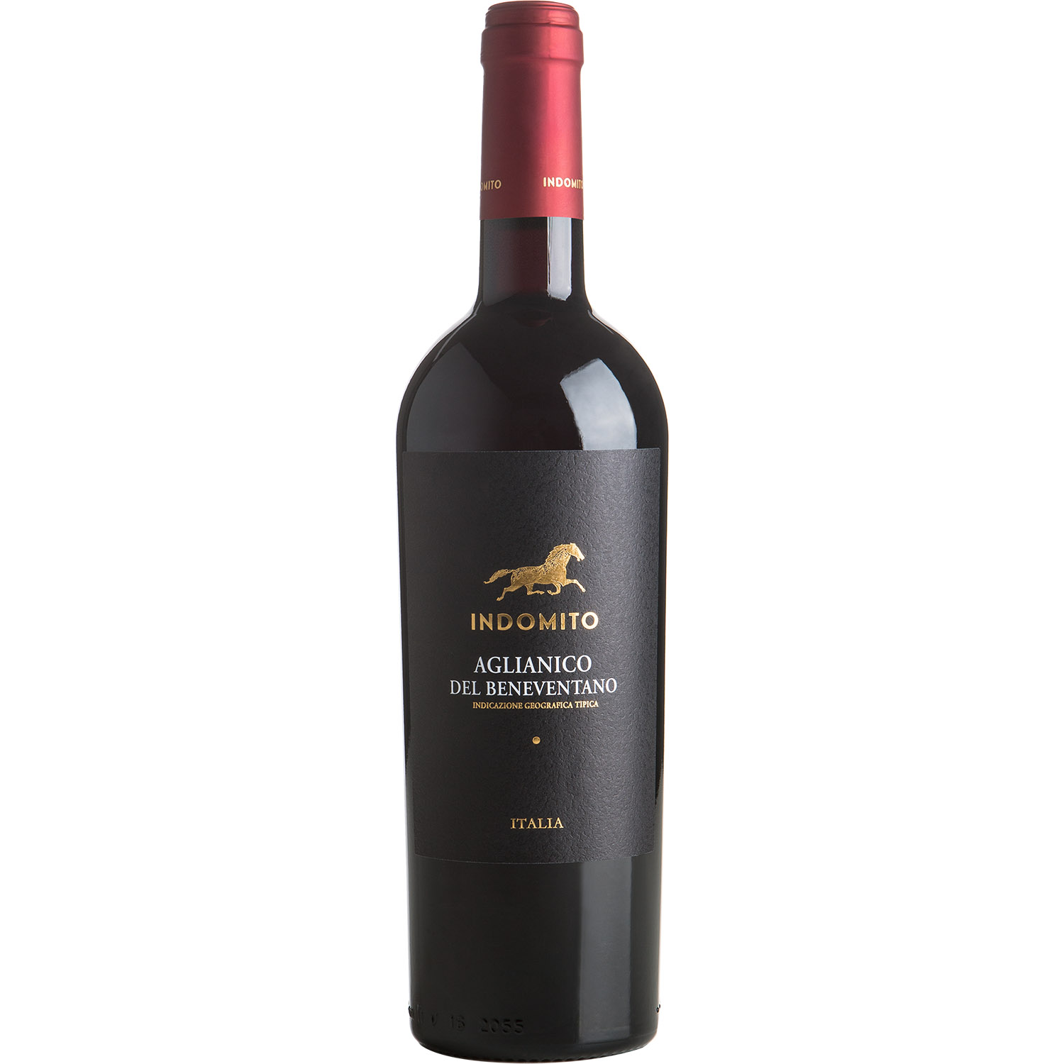 Вино Indomito Aglianico del Beneventano IGT, червоне, сухе, 0,75 л - фото 1