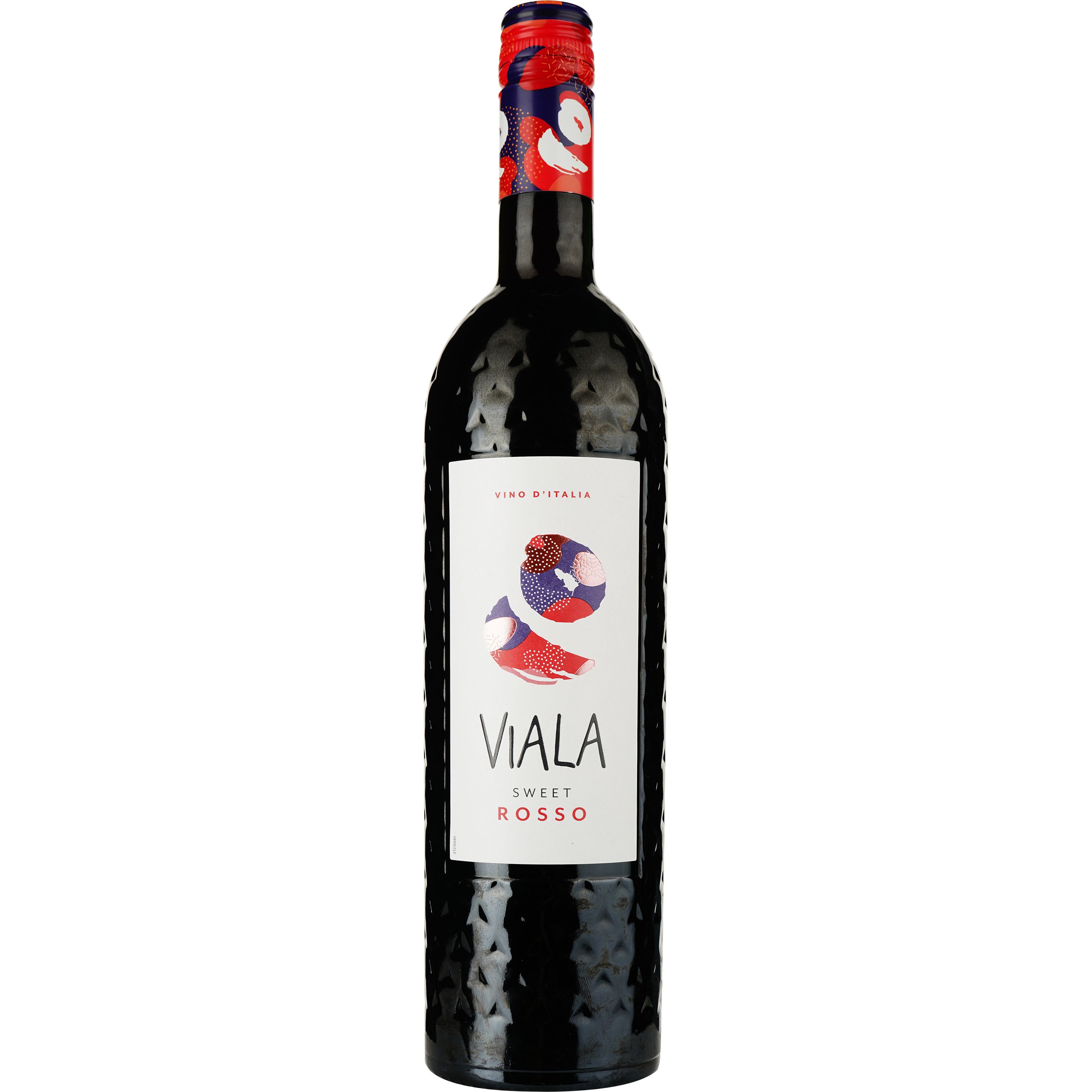 Вино Viala Sweet Rosso Vin D'italie червоне напівсолодке 0.75 л - фото 1