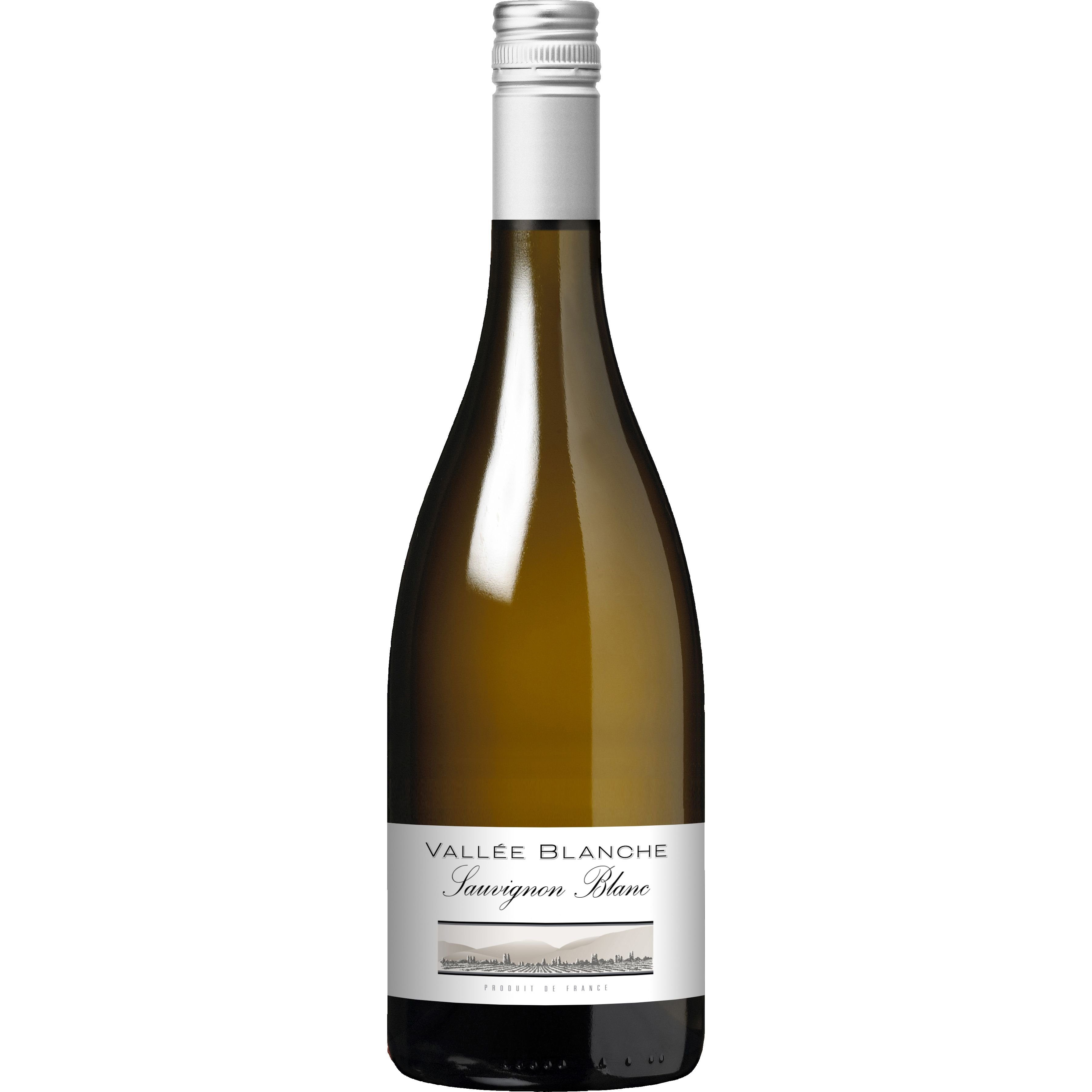 Вино Vallee Blanche Sauvignon Blanc Cotes de Gascogne IGP 2020 белое сухое 0.75 л - фото 1