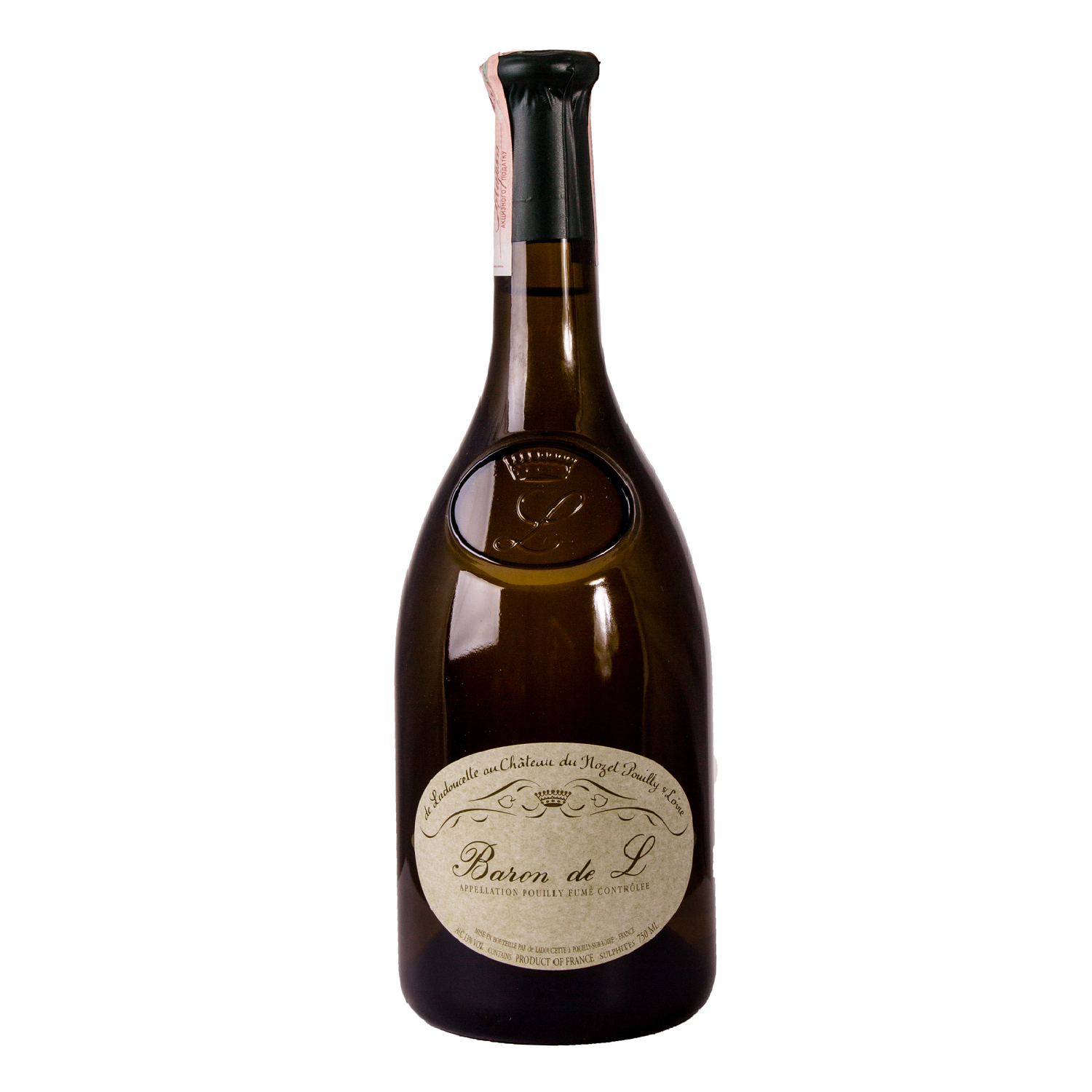 Вино De Ladoucette Pouilly-sur-Loire Baron de L, біле, сухе, 0,75 л - фото 1
