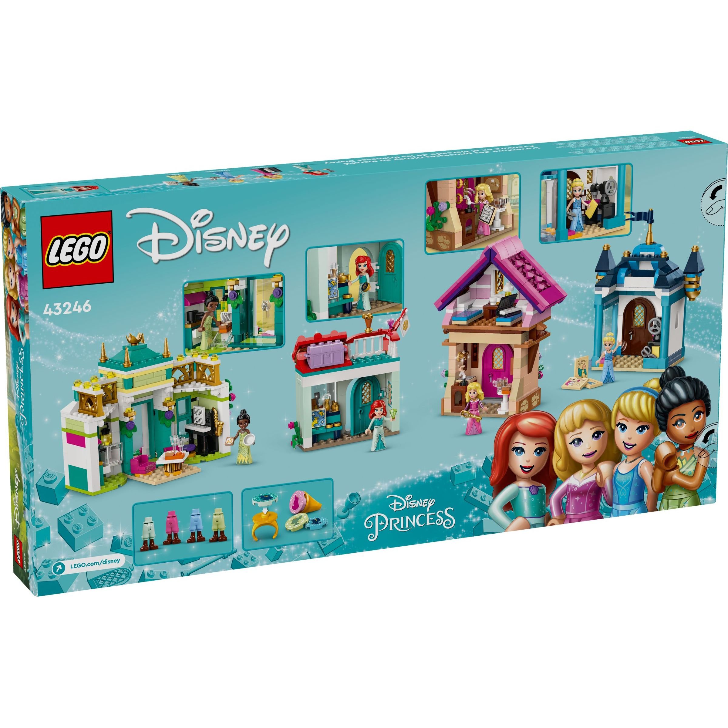 Конструктор LEGO Disney Princess Пригода діснеївської принцеси на ярмарку 817 деталей (43246) - фото 2