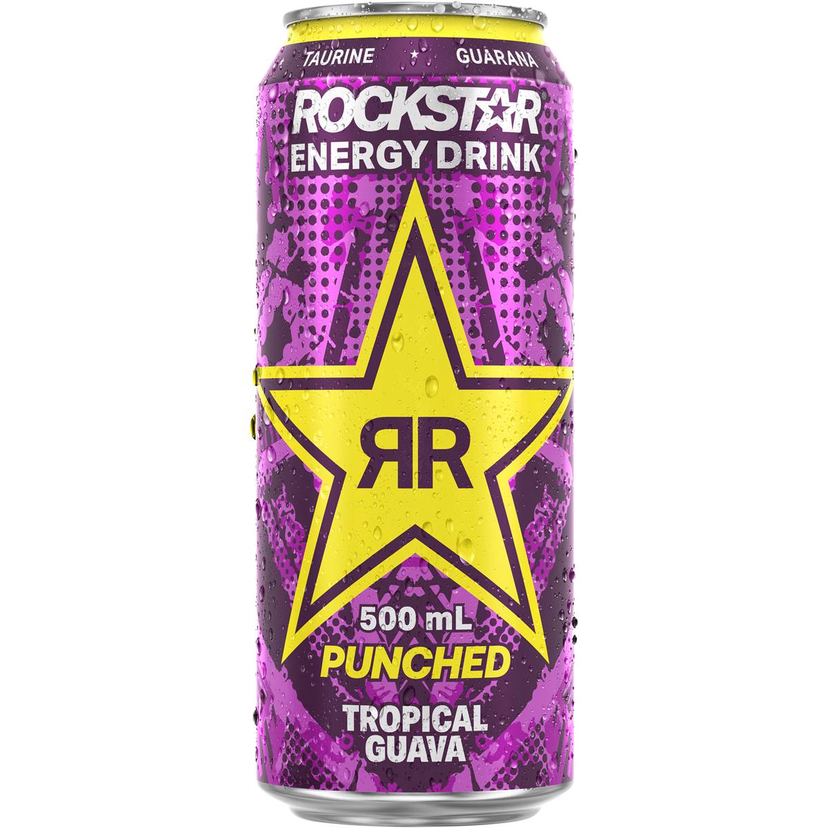 Энергетический безалкогольный напиток Rockstar Guava Punch 500 мл - фото 1