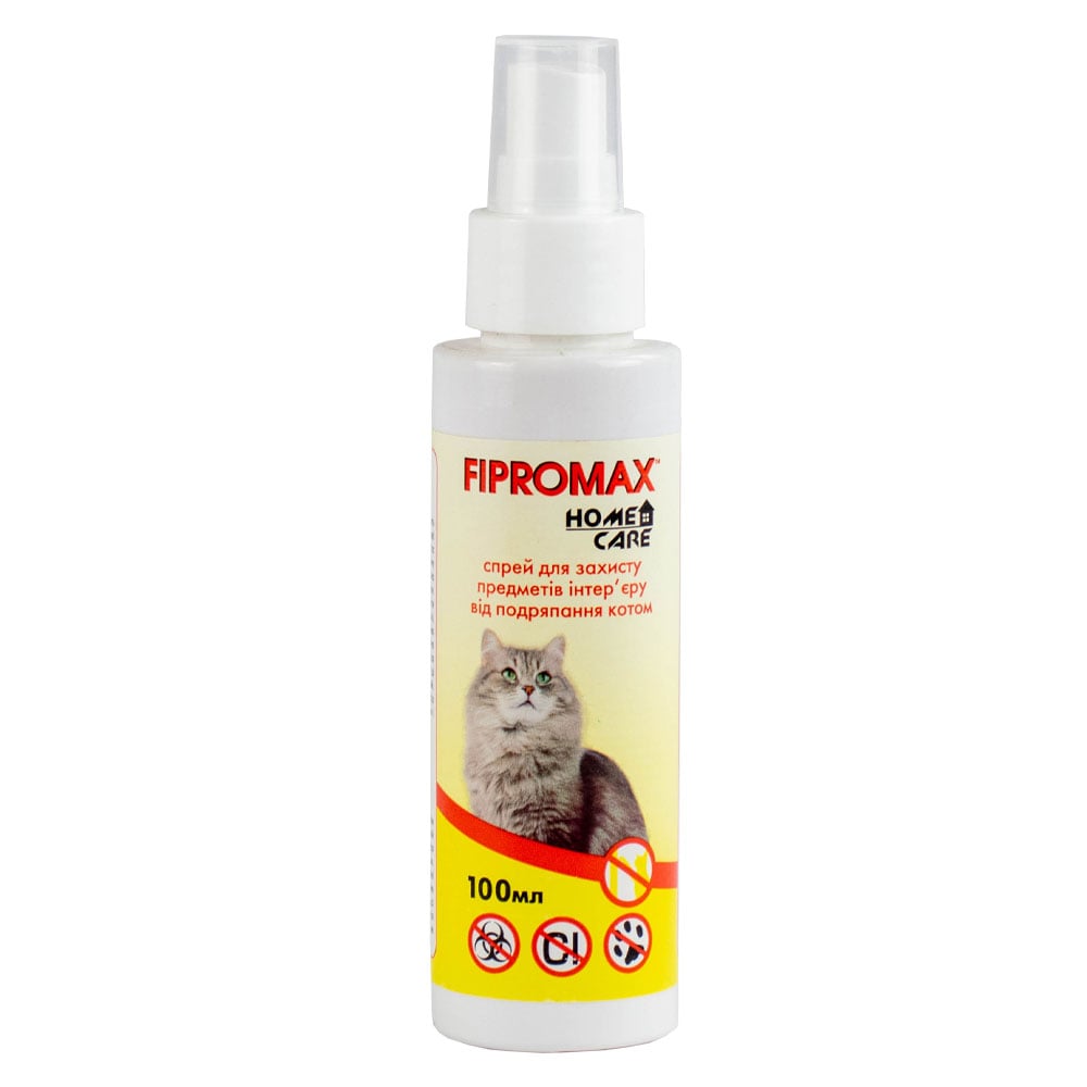 Спрей Fipromax Home Care Защита предметов от царапания для кошек, 100 мл - фото 1