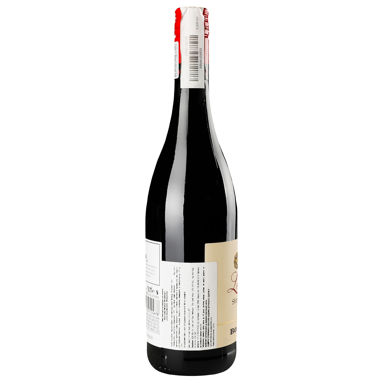 Вино Boschendal Favorites Larone Shiraz-Mourvedre, 14%, 0,75 л (522715) - фото 3