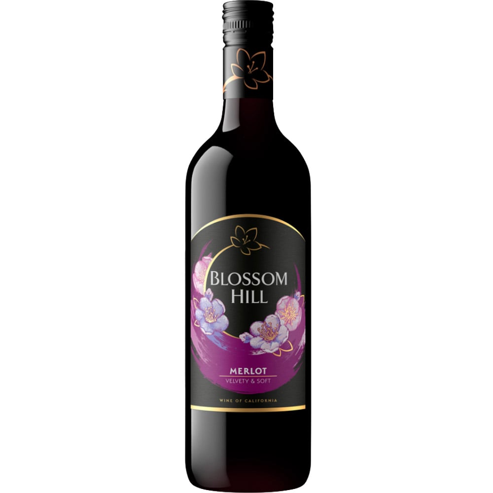 Вино Blossom Hill Merlot, красное, сухое, 0,75 л - фото 1