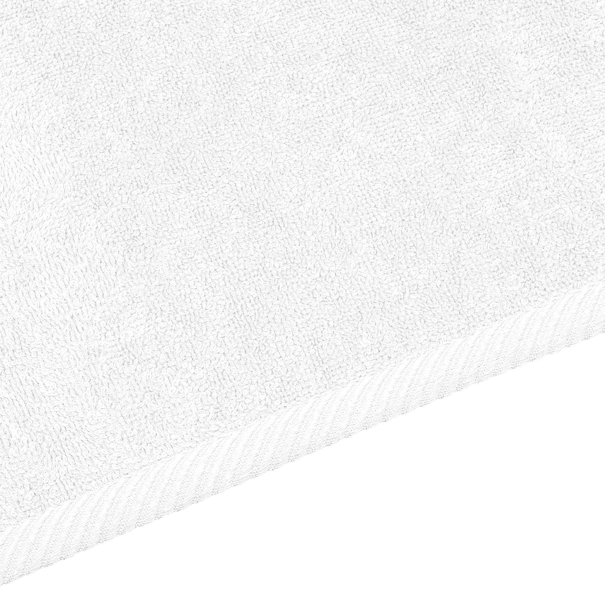 Рушник махровий Home Line, 400 г/м², 90х50 см, білий (165660) - фото 2