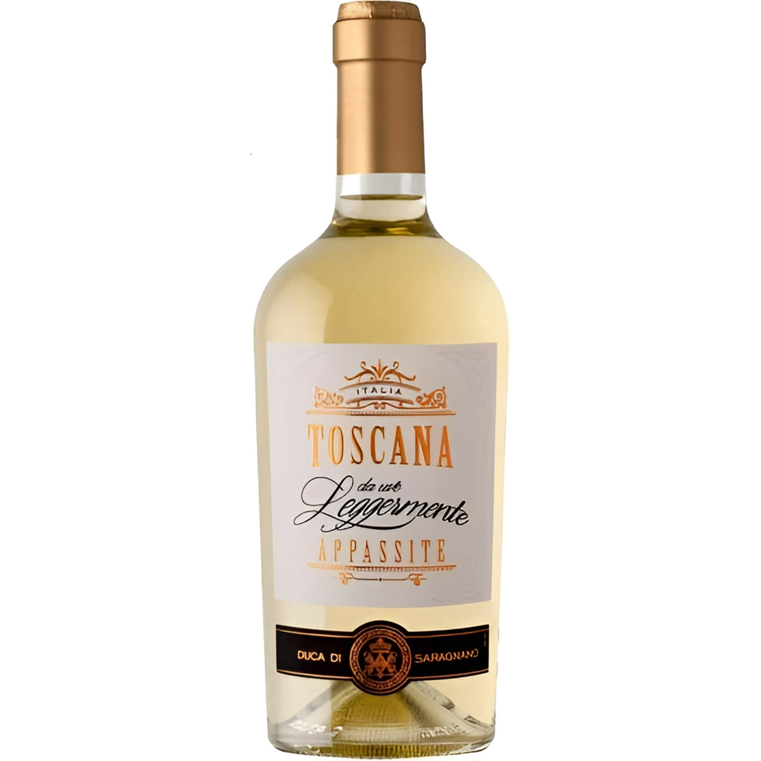 Вино Duca Di Saragnano Da Uve Leggermente Appassite Bianco Toscana IGT біле напівсухе 0.75 л - фото 1