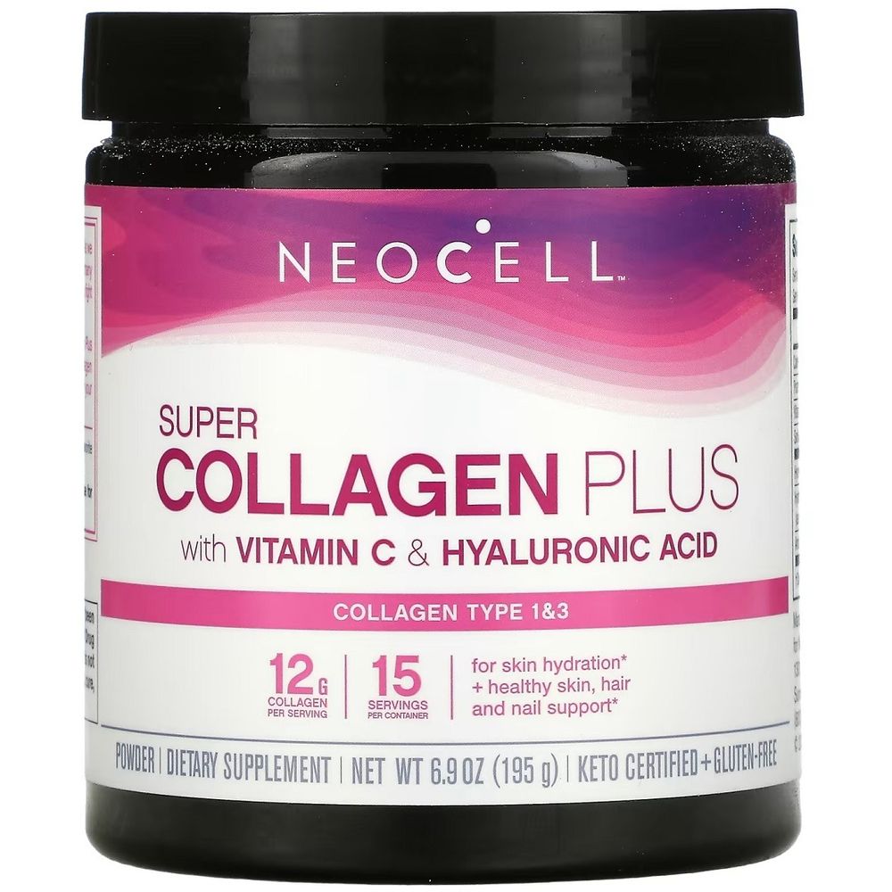 Коллаген Neocell Super Collagen Plus с витамином C и гиалуроновой кислотой 195 г - фото 1