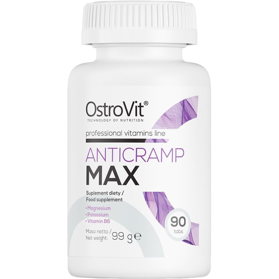 Вітаміни та мінерали OstroVit Anticramp Max 90 таблеток - фото 1