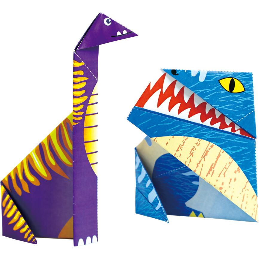 Набор для творчества Avenir Оригами Мир динозавров 40 листов (CH221810) - фото 5
