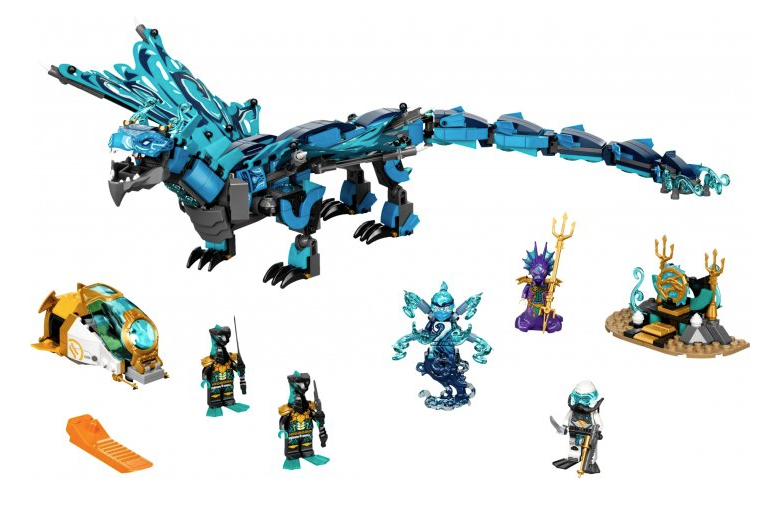Конструктор LEGO Ninjago Водный дракон, 737 деталей (71754) - фото 3