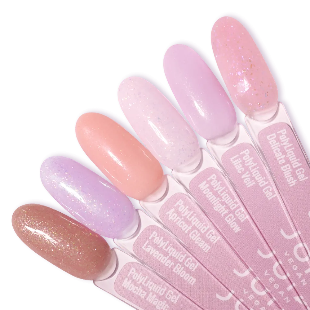 Рідкий гель для укріплення та моделювання Joia vegan PolyLiquid gel Lavender Bloom 8 мл - фото 6