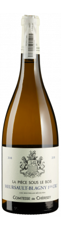 Вино Domaine Comtesse de Cherisey Meursault-Blagny 1er Cru La Piece sous le Bois 2018, белое, сухое, 12,5%, 0,75 л - фото 1