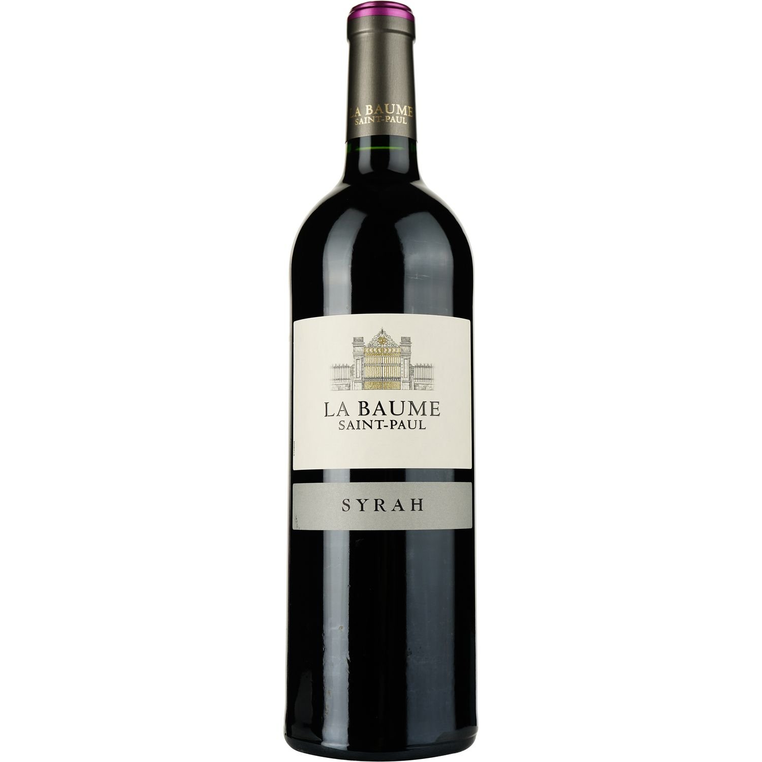 Вино Domaine La Baume Saint Paul Syrah IGP Pays d'Oc 2021 червоне сухе 0.75 л - фото 1