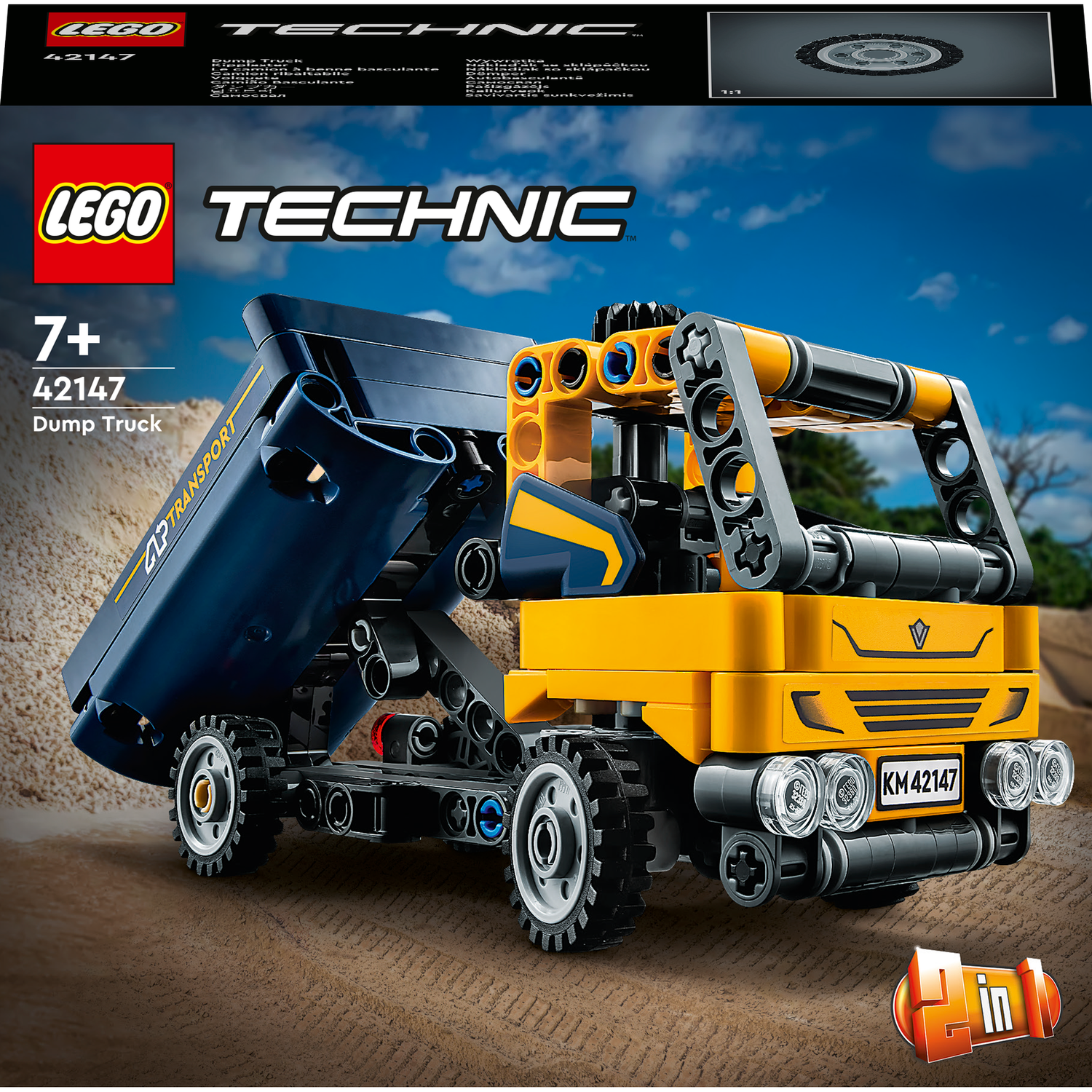 Конструктор LEGO Technic Самосвал, 177 детали (42147) - фото 1