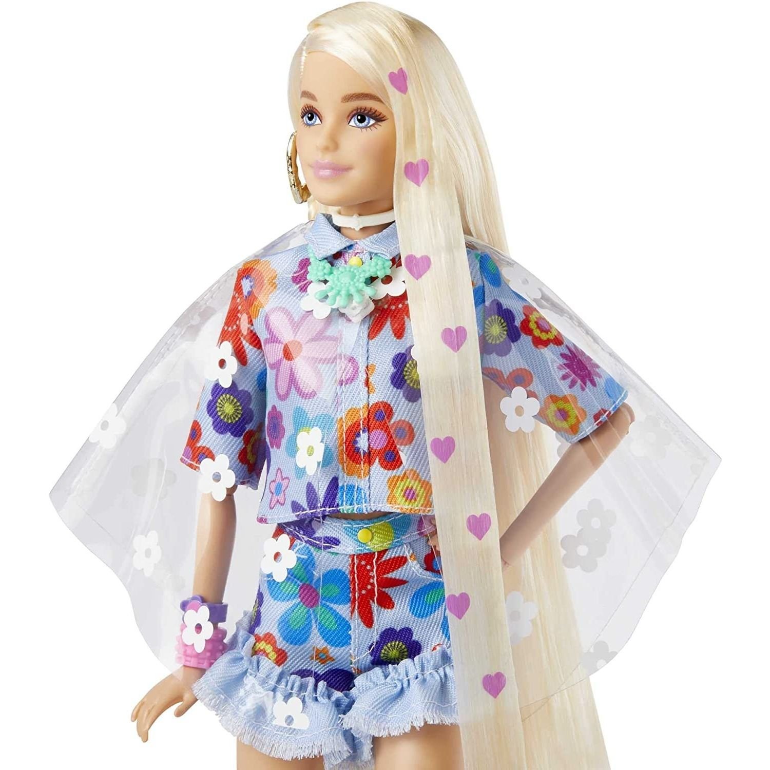 Кукла Barbie Extra Сила Цветов, с аксессуарами, 32 см - фото 3