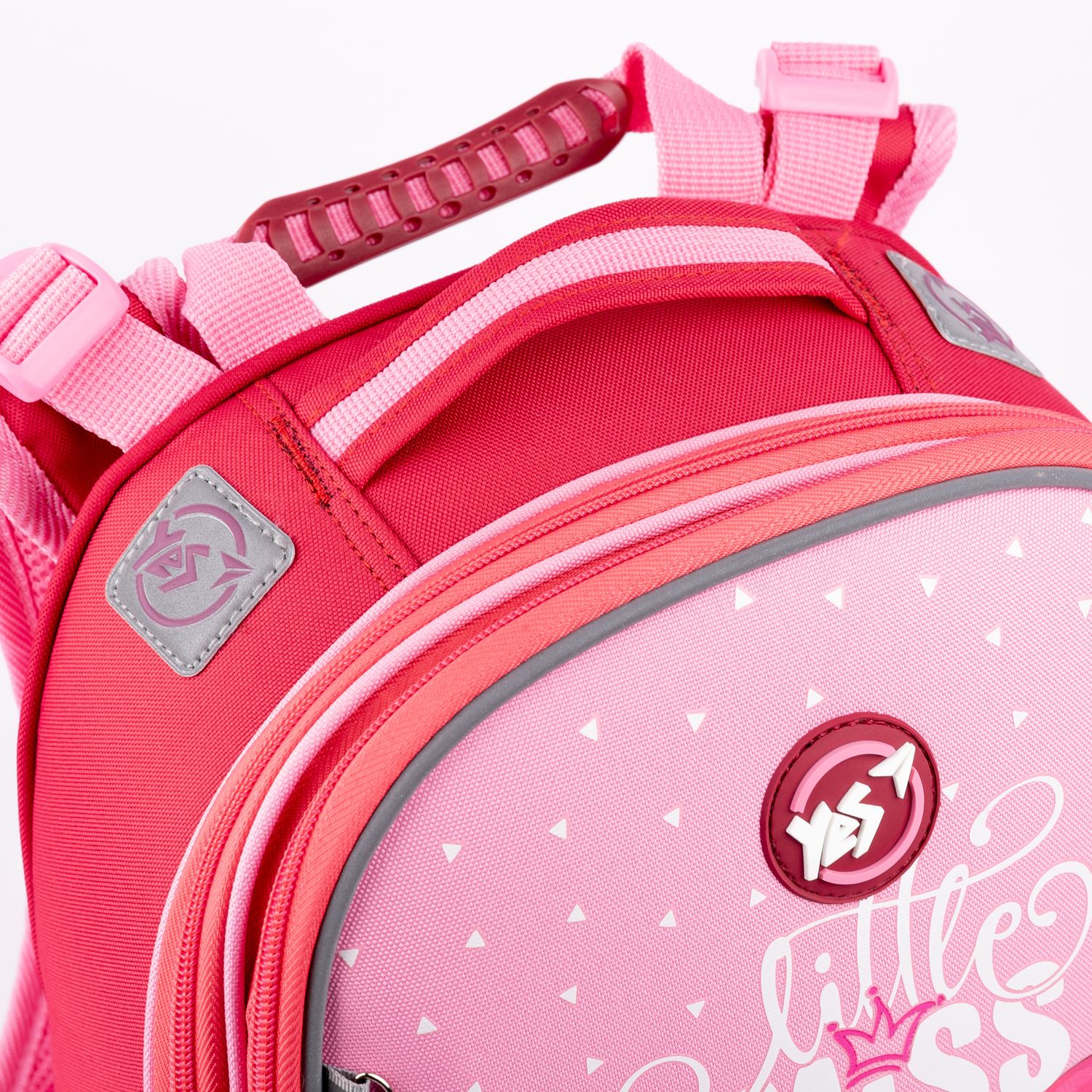 Рюкзак каркасний Yes H-25 Little Miss, рожевий (559024) - фото 9