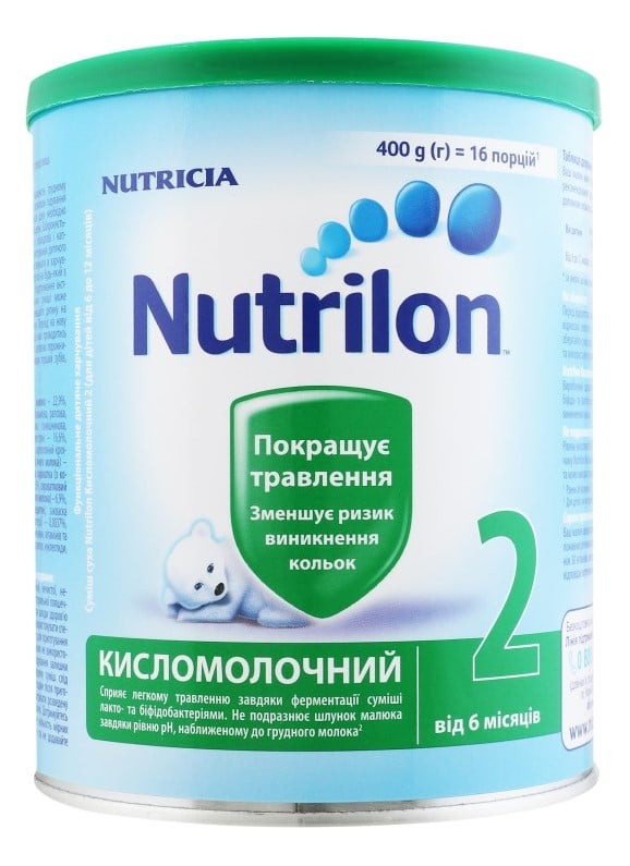 Сухая молочная смесь Nutrilon Кисломолочный 2, 400 г - фото 1