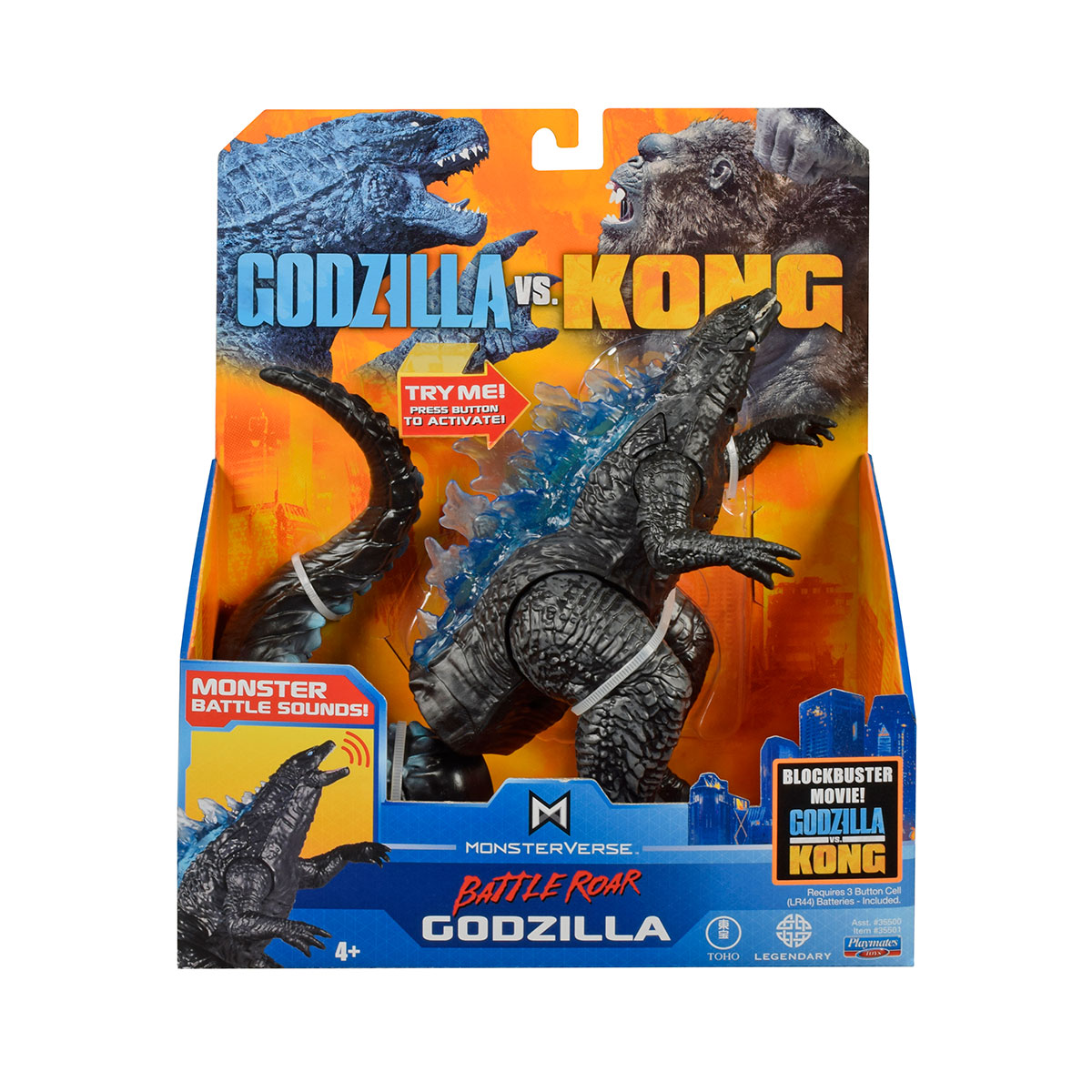 Ігрова фігурка Godzilla vs. Kong Годзила Делюкс, звукові ефекти, 17 см (35501) - фото 4