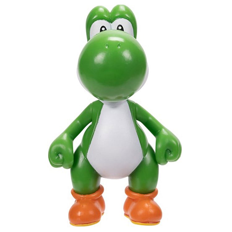 Ігрова фігурка Super Mario Зелений Йоші, з артикуляцією, 6 см (61228-RF1-GEN) - фото 1
