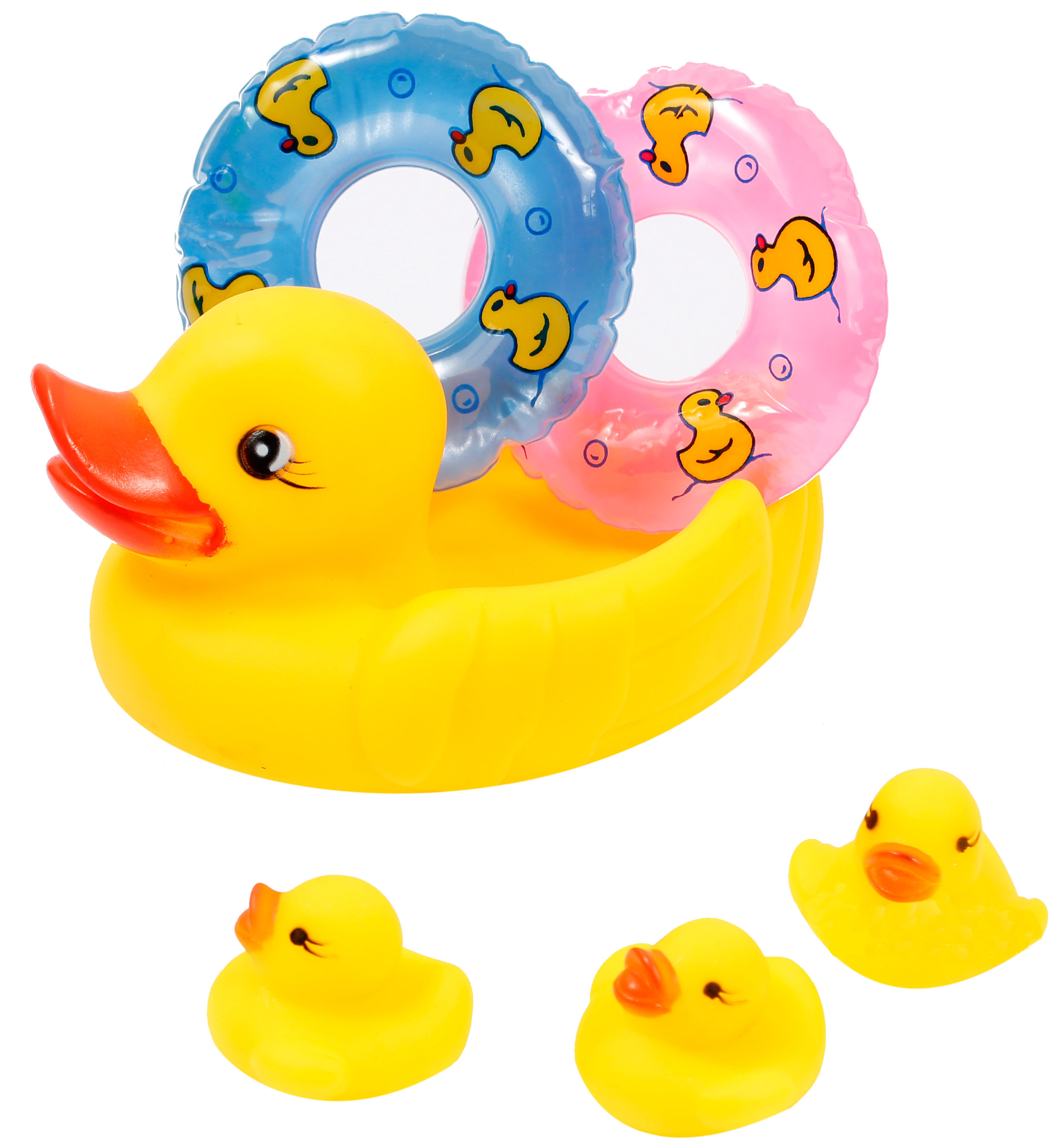 Іграшка для купання Lindo Каченя-рятувальник (P 261) - фото 1