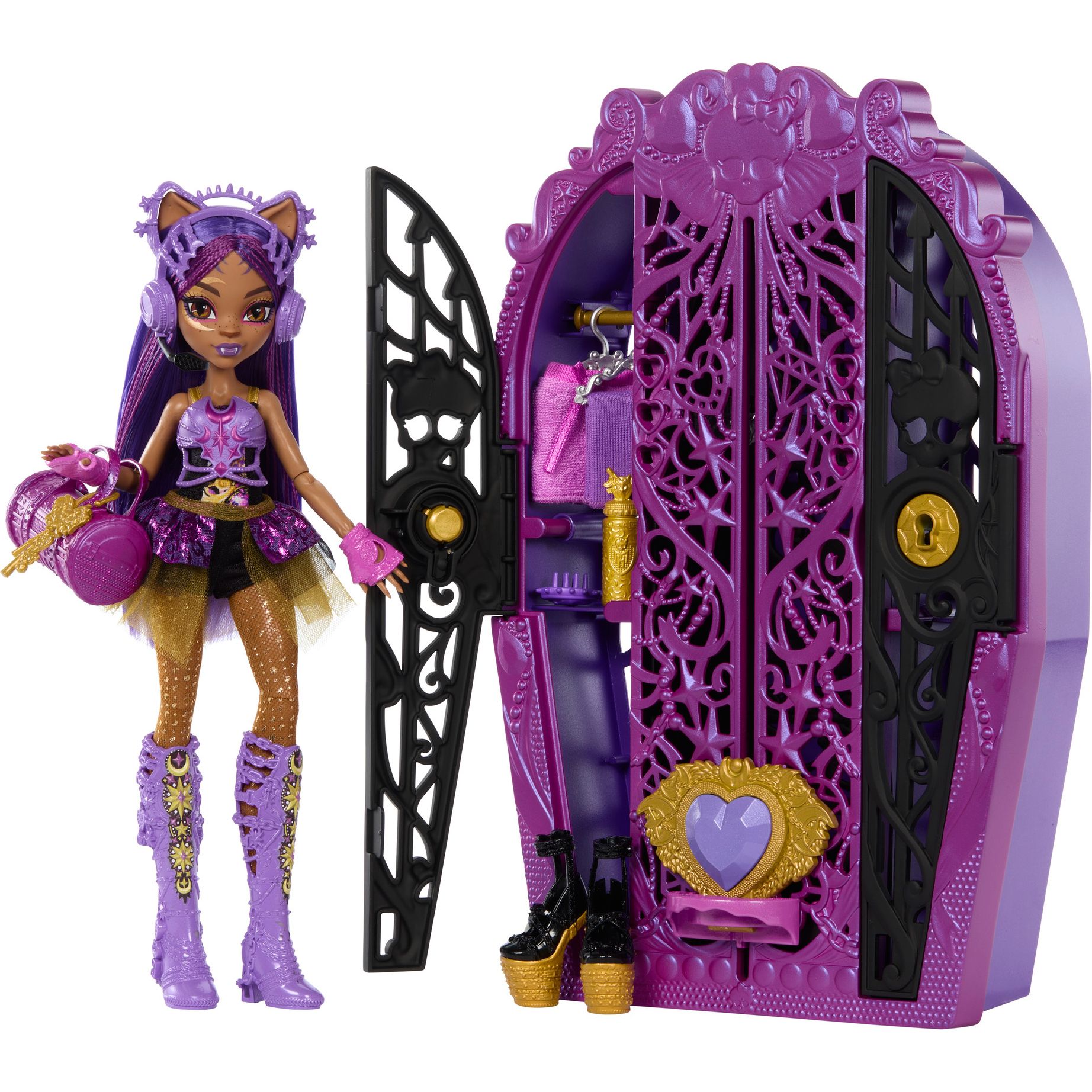 Набор-сюрприз Monster High Тайны монстров ужас-секреты Клодин (HXH85) - фото 1