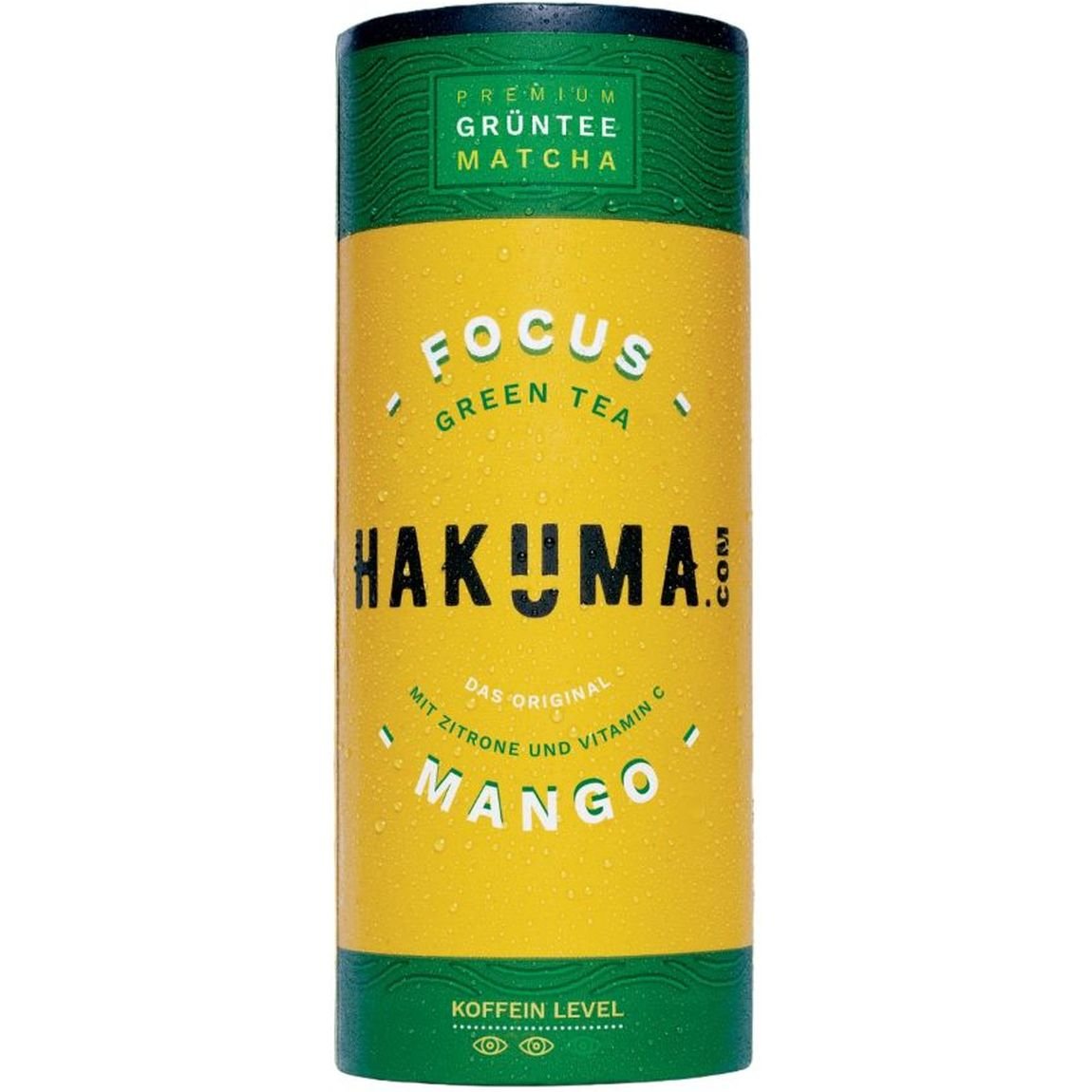 Напій Hakuma Focus Matcha Green Tea & Mango безалкогольний 0.235 л (889237) - фото 1