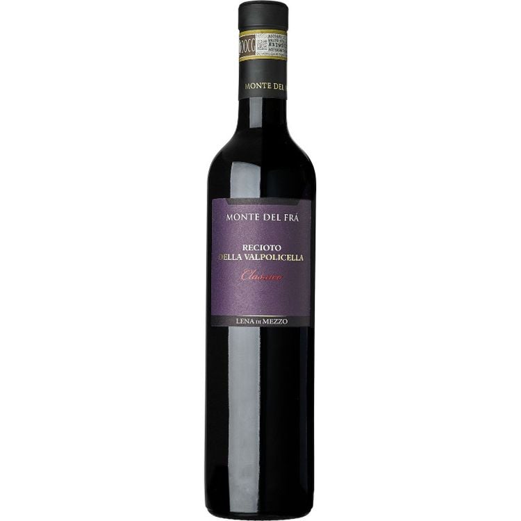 Вино Monte Del Fra Recioto della Valpolicella Classico DOCG, красное, сладкое, 0,5 л - фото 1