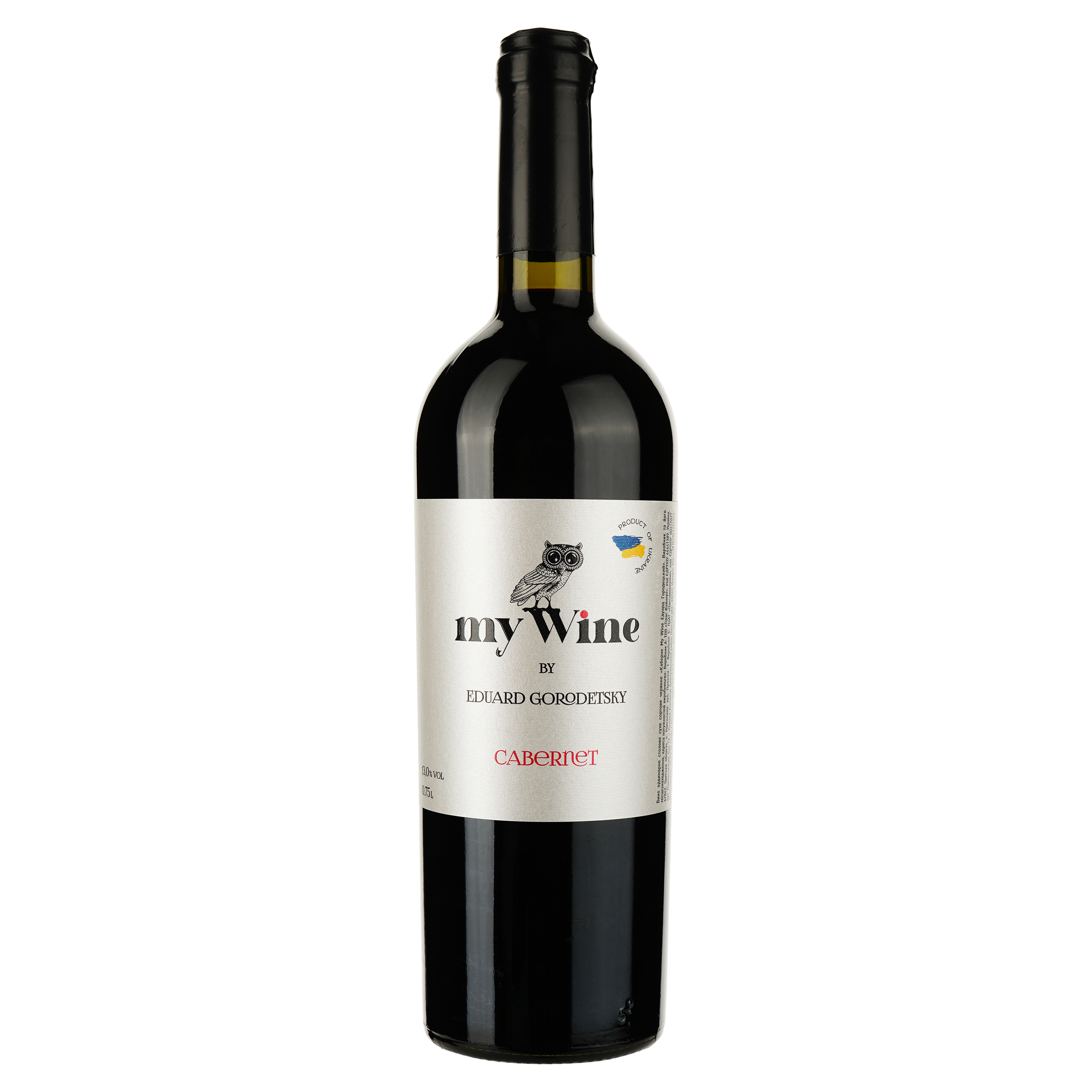 Вино My Wine by Eduard Gorodetsky Каберне, красное, сухое, 0,75 л (879627) - фото 1