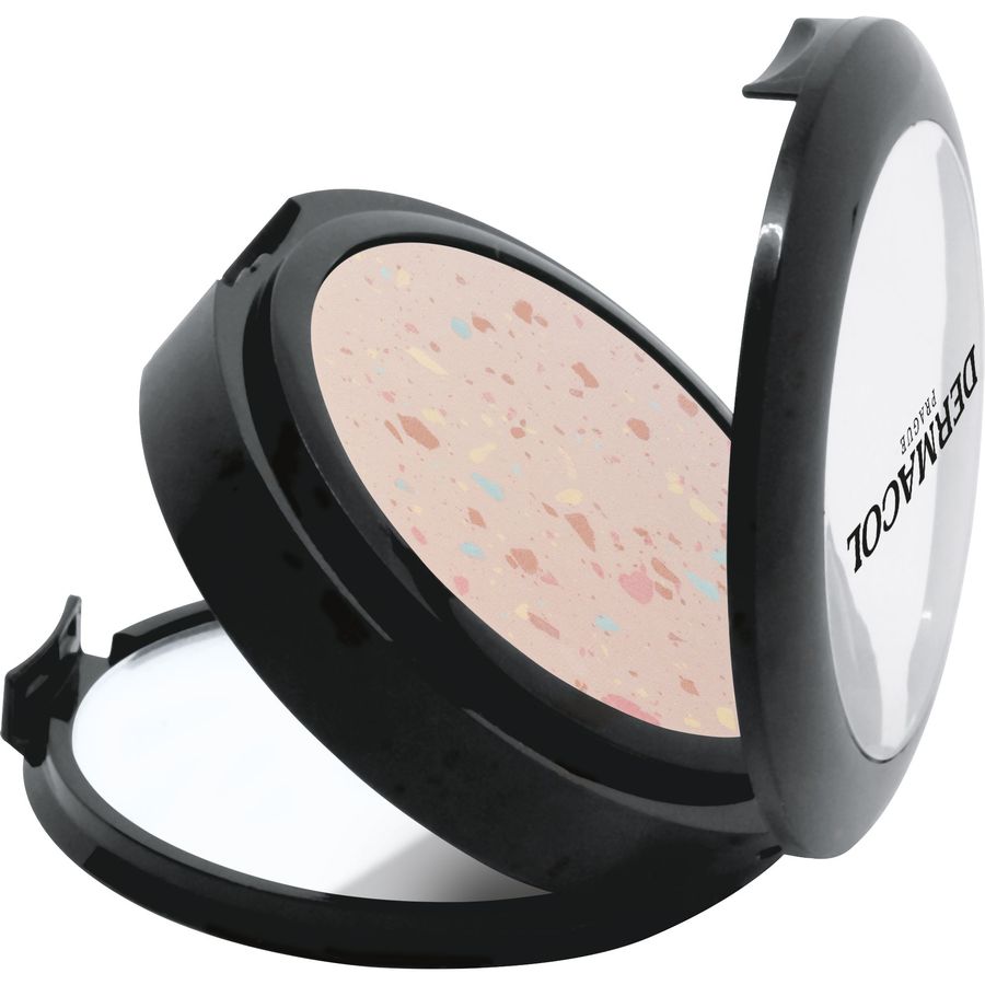 Мінеральна компактна пудра Dermacol Mosaic Mineral Compact Powder, №01, 8.5 г - фото 2