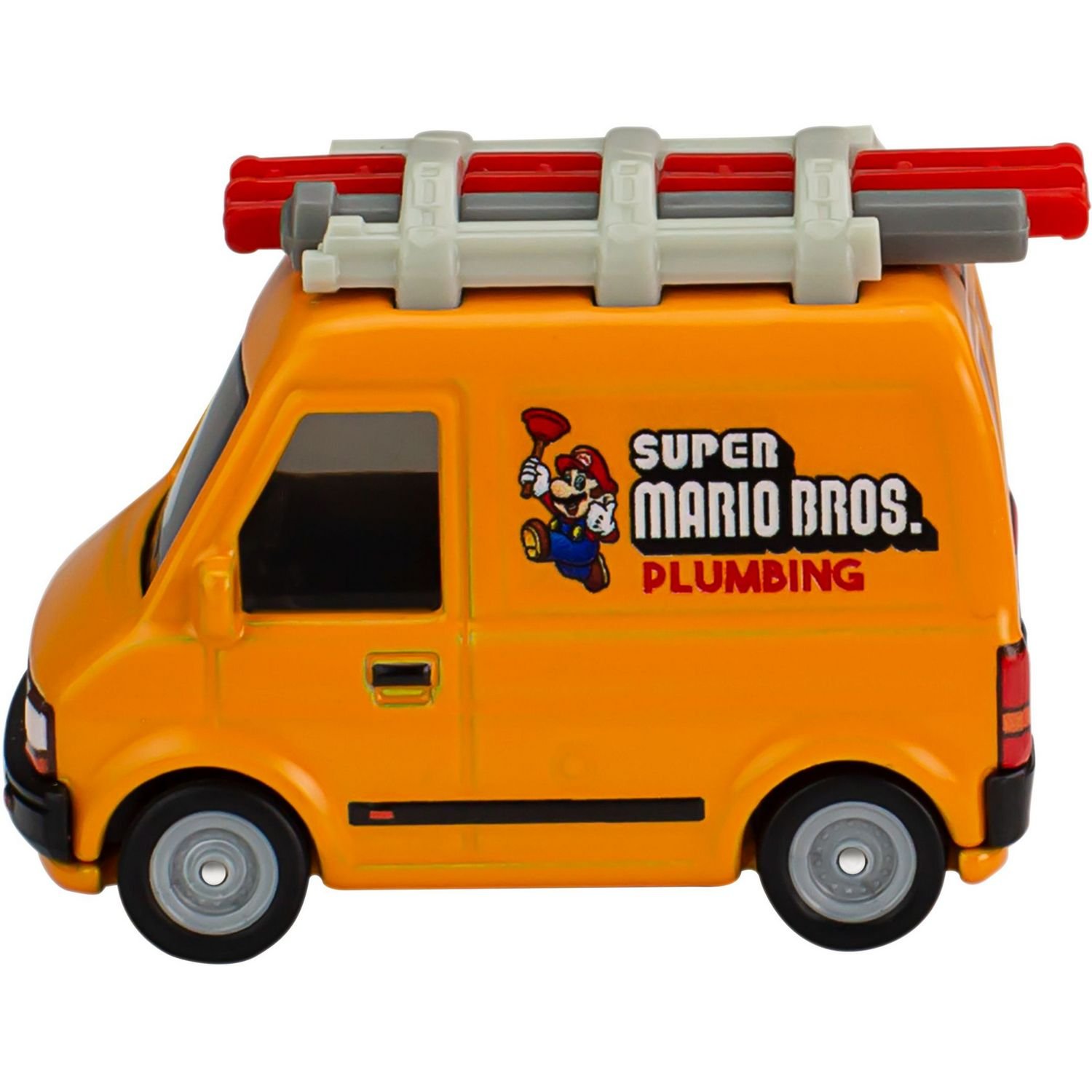 Коллекционная модель машинки Hot Wheels Автореплики Братья Марио в кино оранжевая (DMC55/HKC19) - фото 2