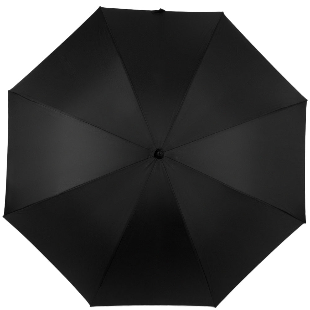 Мужской зонт-трость механический Fulton 111 см черный - фото 2