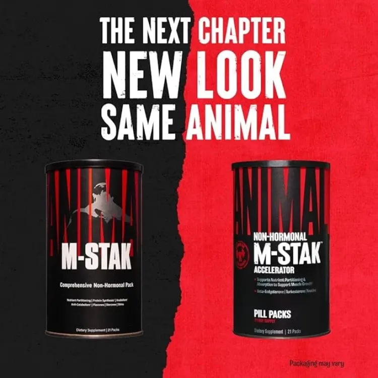 Комплекс для покращення продуктивності й росту м`язів Universal Nutrition Animal М-Stak 21 пакетик - фото 4