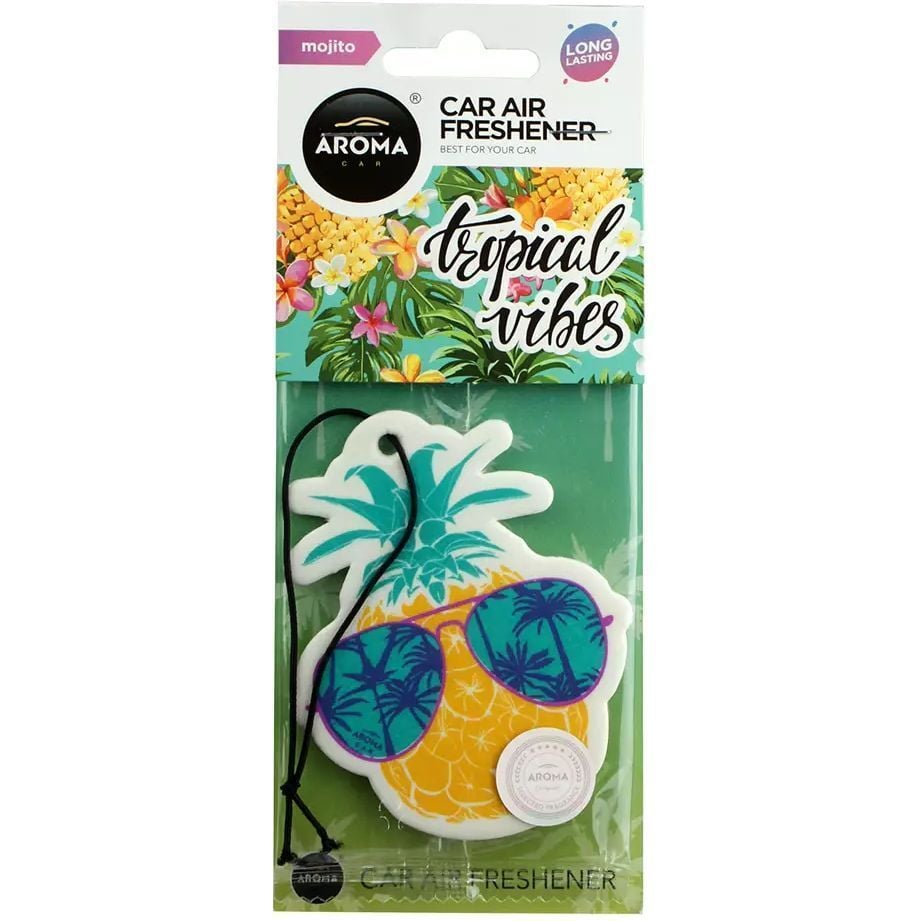 Ароматизатор Aroma Car Cellulose Pineapple Mohito - фото 1