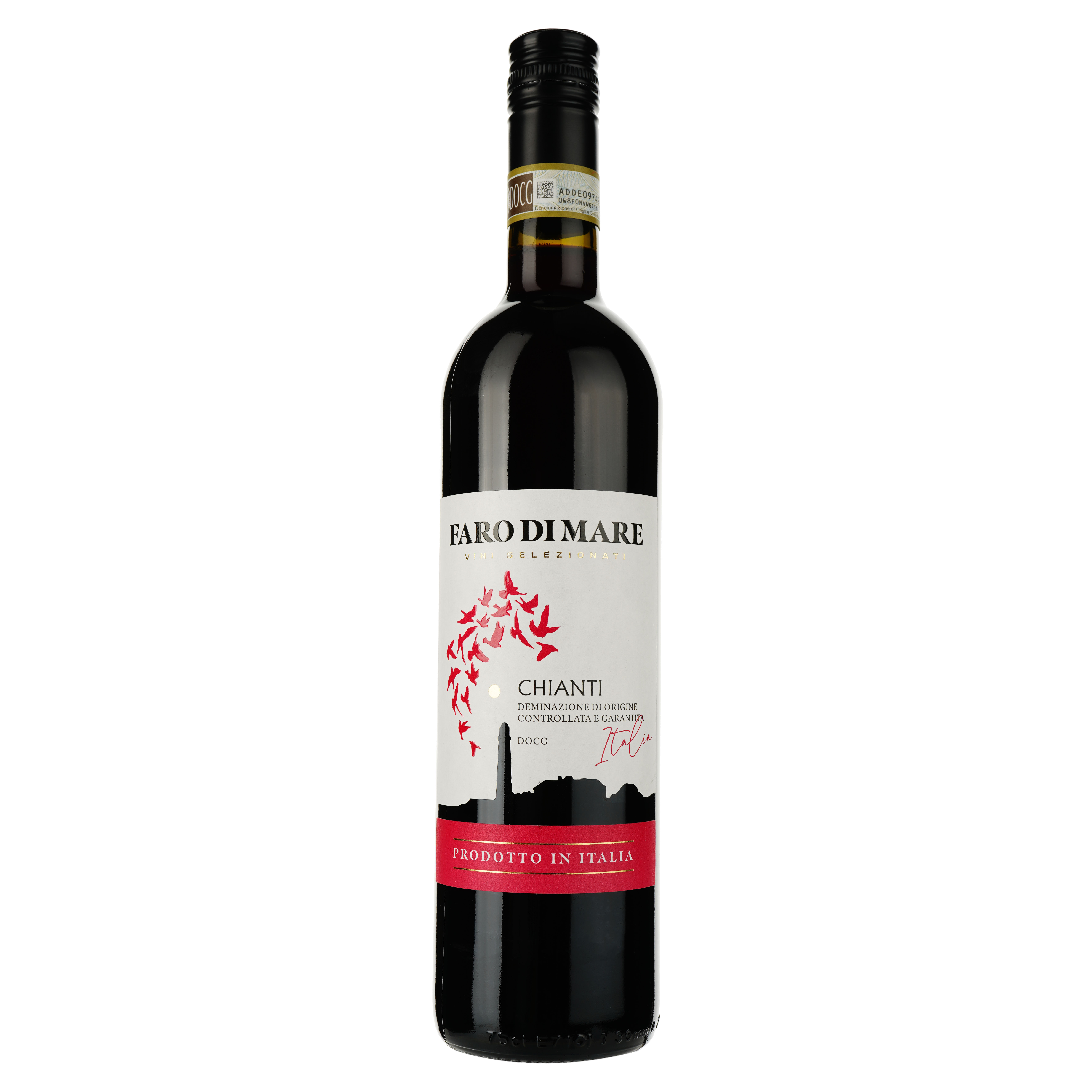 Вино Faro Di Mare Chianti DOCG, червоне, сухе, 0.75 л - фото 1